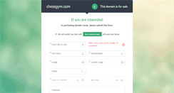 Desktop Screenshot of chessgym.com